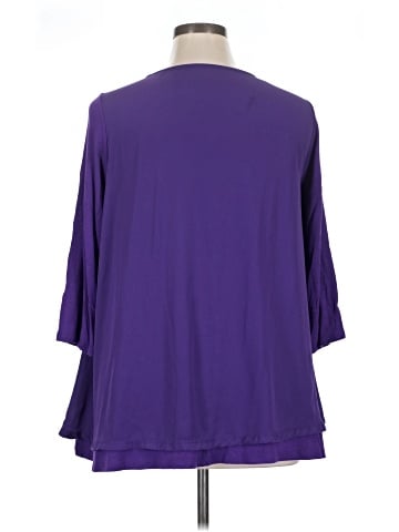 Jessica London 3/4 Sleeve Blouse (view 2)