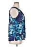 Elementz 100% Polyester Blue Sleeveless Blouse Size XL - photo 4