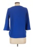 Bar III Blue 3/4 Sleeve Blouse Size L - photo 2