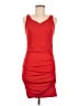 Grace Karin Solid Red Cocktail Dress Size M - photo 1