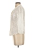 Shein 100% Polyester Ivory 3/4 Sleeve Blouse Size 2 - photo 5