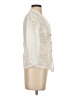 Shein 100% Polyester Ivory 3/4 Sleeve Blouse Size 2 - photo 4
