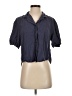 Uniqlo Blue Short Sleeve Blouse Size XS - photo 1