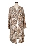 Unbranded Animal Print Tan Cardigan Size XL - photo 1