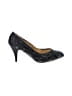 Valenti Franco Tweed Black Heels Size 7 1/2 - photo 1