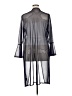 Full Circle Trends With Love Black Blue Kimono Size 2X - photo 2
