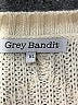 grey BANDIT 100% Acrylic Solid Ivory Pullover Sweater Size XL - photo 7