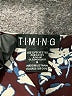 Timing 100% Polyester Blue Sleeveless Blouse Size S - photo 7