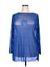 Unbranded Blue Long Sleeve Blouse Size 4XL - photo 1
