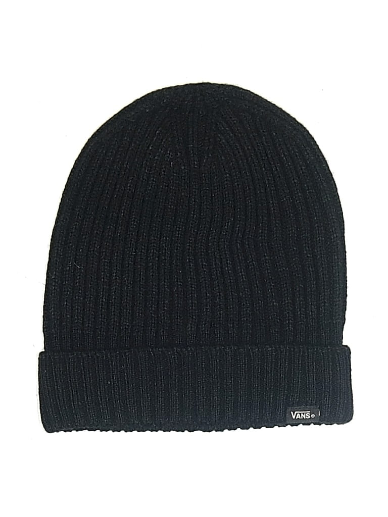 Pre-owned Vans Beanie Hat In Black