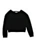 Sugar & Jade Solid Black Pullover Sweater Size 8 - photo 1