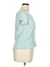 Norton McNaughton Teal Short Sleeve Top Size XL - photo 4