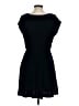 Gap 100% Polyester Solid Blue Casual Dress Size S - photo 2