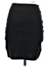 Popular Basics Solid Black Casual Skirt Size S - photo 2