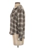 Rails 100% Rayon Plaid Brown 3/4 Sleeve Button-Down Shirt Size XS - photo 5