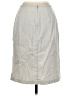 Ann Taylor Solid Ivory Casual Skirt Size 4 - photo 2