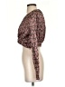 Zara Brown Long Sleeve Blouse Size S - photo 5