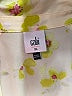 CAbi 100% Polyester Floral Yellow 3/4 Sleeve Blouse Size XL - photo 7