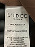 L'IDÉE 100% Polyester Brown Cocktail Dress Size 6 - photo 8