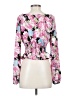 Unbranded 100% Polyester Pink Long Sleeve Blouse Size XS - photo 2
