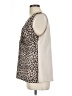 Ann Taylor Factory Brown Sleeveless Blouse Size L - photo 5