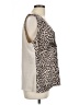 Ann Taylor Factory Brown Sleeveless Blouse Size L - photo 4