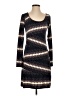 Max Studio Chevron-herringbone Black Casual Dress Size S - photo 1