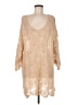 Shein 100% Acrylic Tan Poncho Size 6 - photo 1