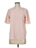 Glassons 100% Polyester Pink Short Sleeve Blouse Size 8 - photo 1