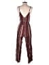 Forever 21 100% Rayon Paisley Burgundy Jumpsuit Size S - photo 2