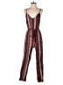 Forever 21 100% Rayon Paisley Burgundy Jumpsuit Size S - photo 1