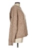 Time and Tru 100% Polyester Tweed Brown Pullover Sweater Size L - photo 4