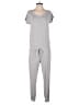 Jala Solid Gray Jumpsuit Size S - photo 1
