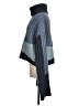 Sweaty Betty Color Block Blue Turtleneck Sweater Size 6 - photo 5
