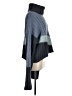Sweaty Betty Color Block Blue Turtleneck Sweater Size 6 - photo 4