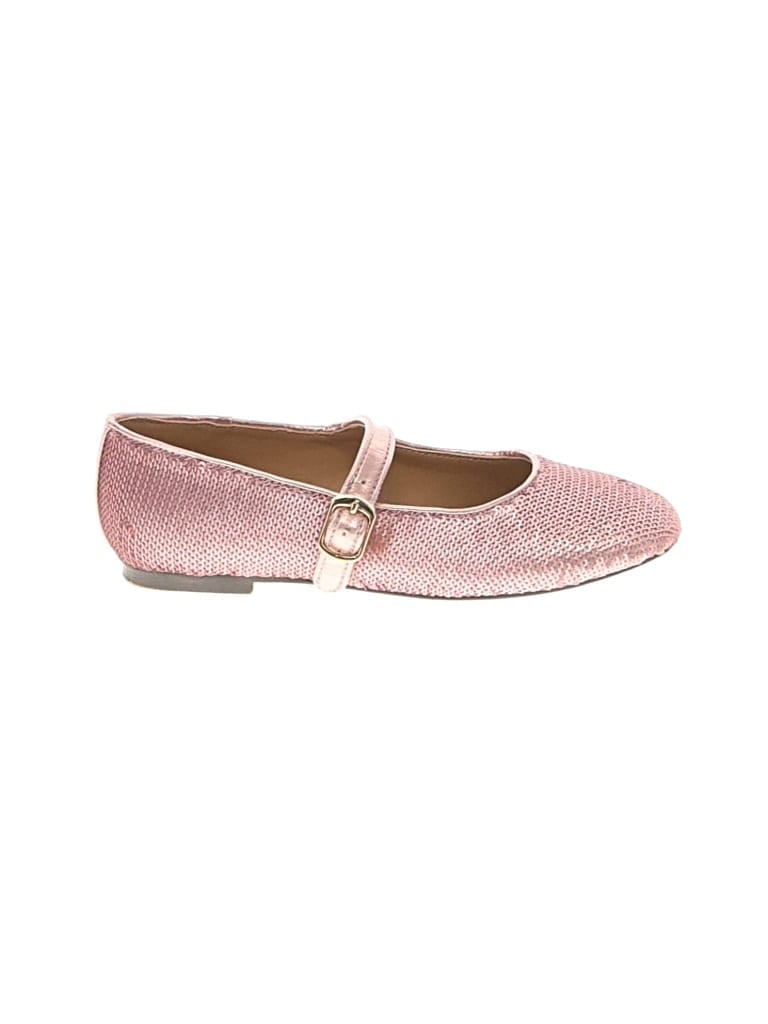 Pre-owned Jcrew Kids' Flats In Pink