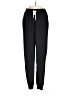 Unbranded 100% Polyester Solid Black Casual Pants Size S - photo 1