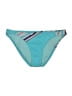 Guess Stripes Teal Swimsuit Bottoms Size S - photo 1