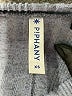 PIPHANY Gray Short Sleeve Top Size XS - photo 7