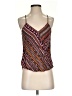 Shein 100% Viscose Orange Sleeveless Blouse Size 4 - photo 1