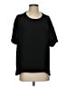 Harlowe & Graham 100% Polyester Black Short Sleeve Top Size S - photo 1
