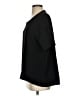 Harlowe & Graham 100% Polyester Black Short Sleeve Top Size S - photo 5