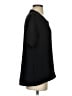 Harlowe & Graham 100% Polyester Black Short Sleeve Top Size S - photo 4