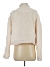 Assorted Brands 100% Polyester Ivory Faux Fur Jacket Size M - photo 2