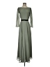 Unbranded Green Casual Dress Size XXS (estimated) - photo 1