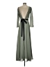 Unbranded Green Casual Dress Size XXS (estimated) - photo 2