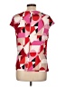Ellen Tracy Pink Short Sleeve Blouse Size L - photo 2