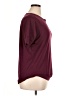 Freeloader Solid Burgundy Short Sleeve T-Shirt Size 1X (estimated) - photo 4