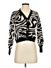 Willow & Wind Animal Print Black Cardigan Size XS - photo 1