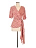 Sachin + Babi 100% Polyester Red Sleeveless Blouse Size 6 - photo 1